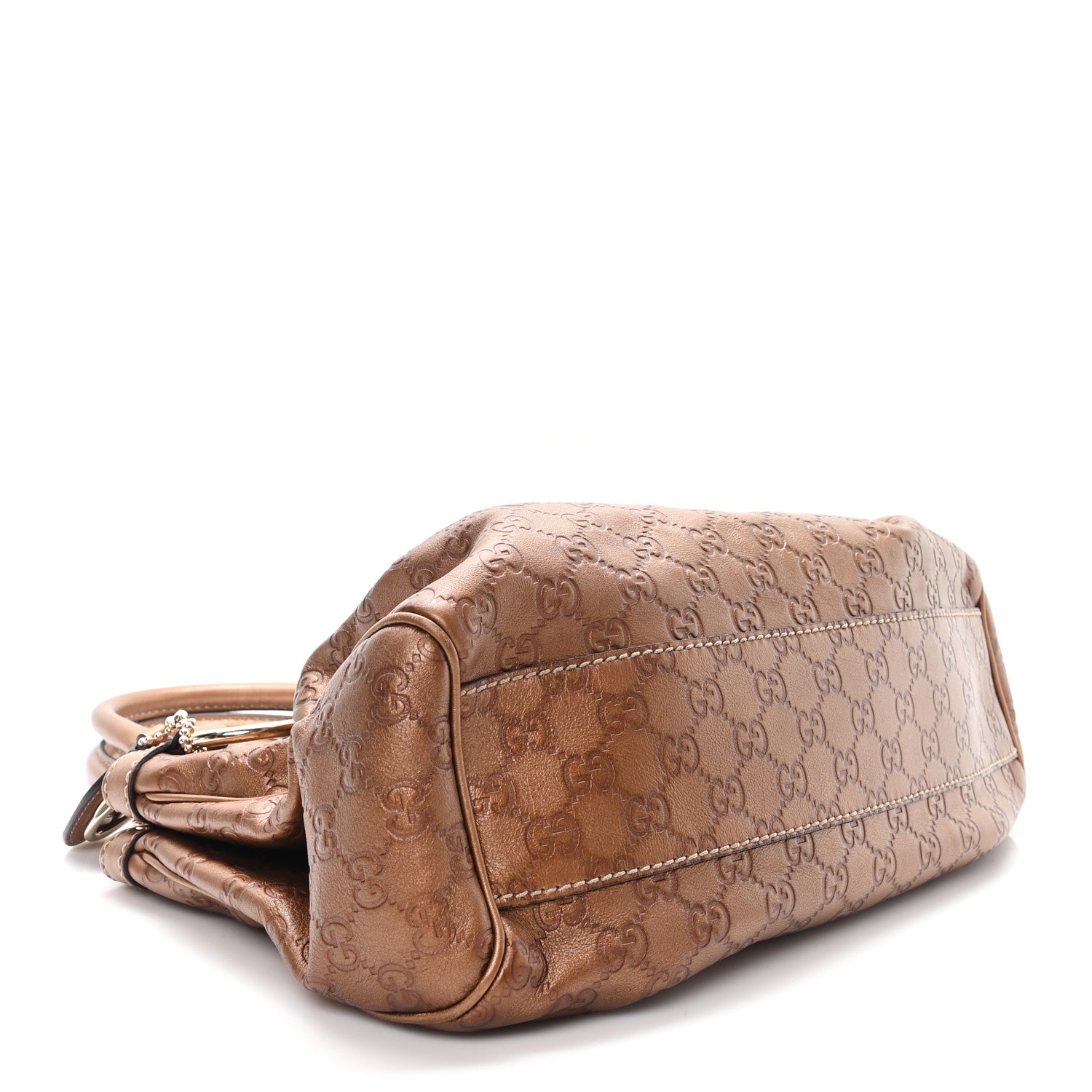Gucci Guccissima Medium Sukey Tote Brown 4 of 12