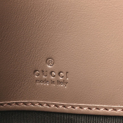 Gucci Calfskin Matelasse GG Marmont Zip Around Wallet Porcelain Rose 6 of 6