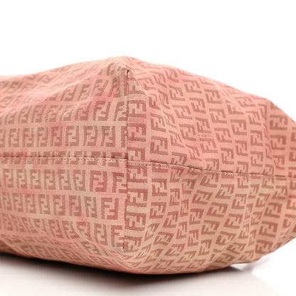 Fendi Zucchino Shopper Tote Pink 9 of 10
