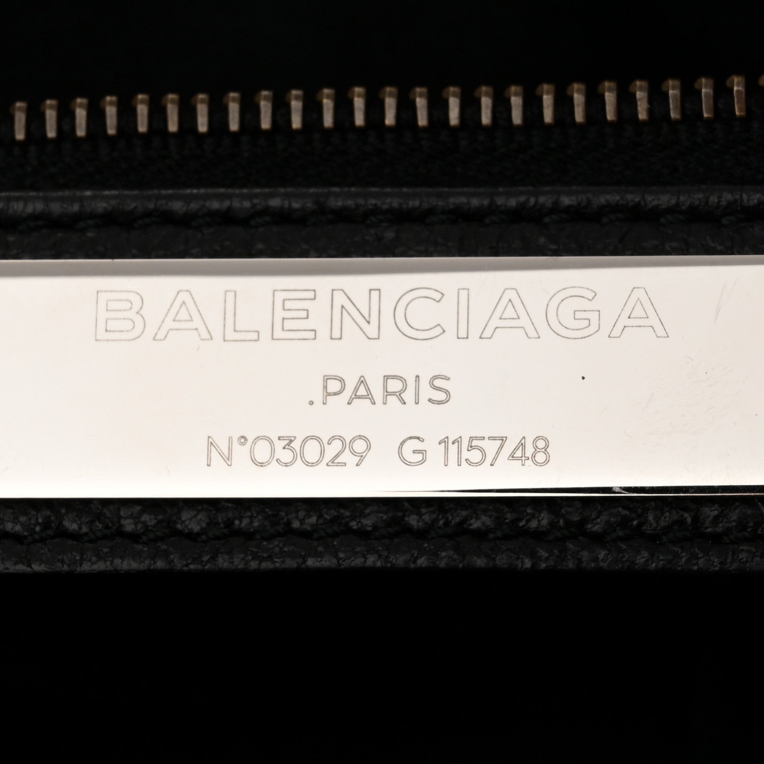 Balenciaga Agneau Classic Hardware City Black 6 of 9