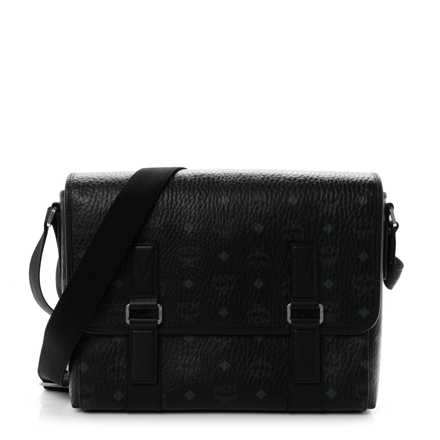 Visetos Medium Aren Messenger Bag Black