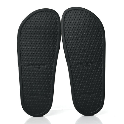 Givenchy Lambskin 4G Logo Slides 38 Black 5 of 8