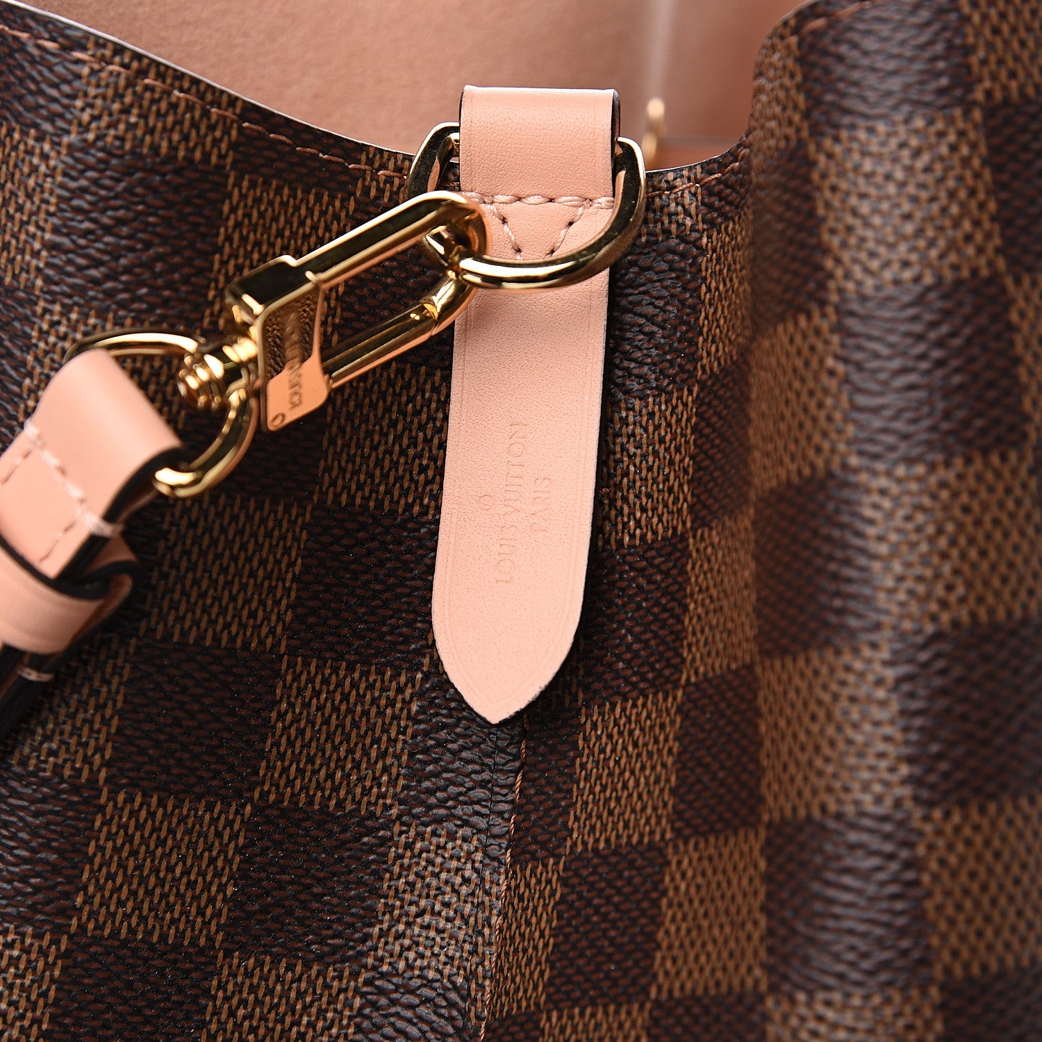 Louis Vuitton Damier Ebene Neonoe MM Venus Pink 6 of 10