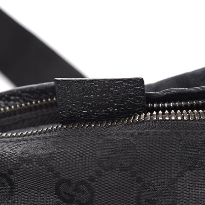 Gucci GG Monogram Double Pocket Belt Bag Black 6 of 9