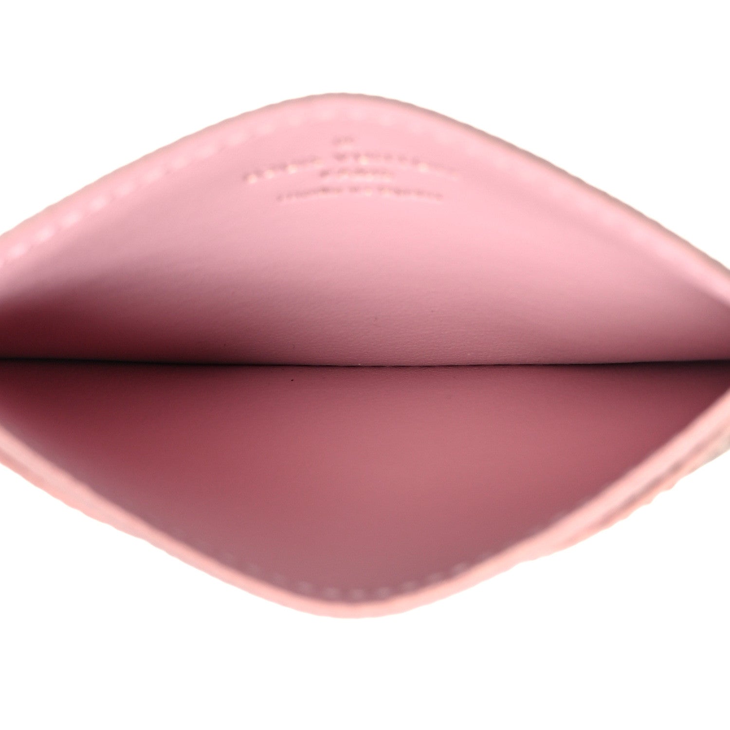 Louis Vuitton Damier Ebene Caissa Card Holder Rose Ballerine 5 of 7