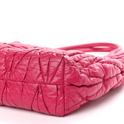 Miu Miu Matelasse Shoulder Bag Fuxia 10 of 14