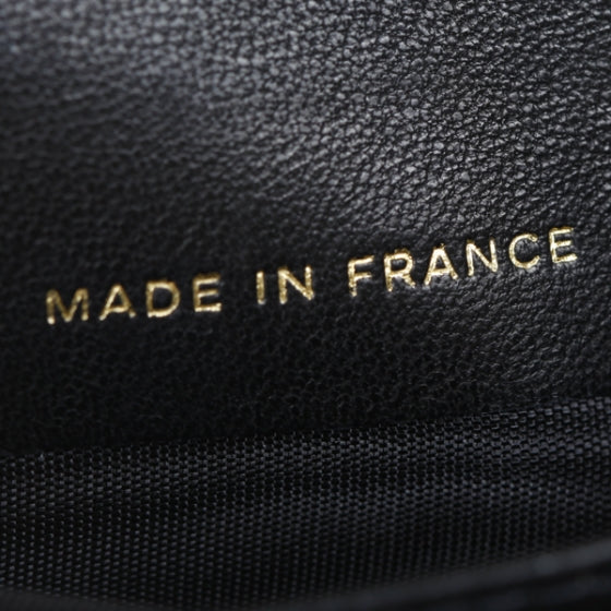 Chanel Caviar Bi-fold Wallet Black 11 of 12