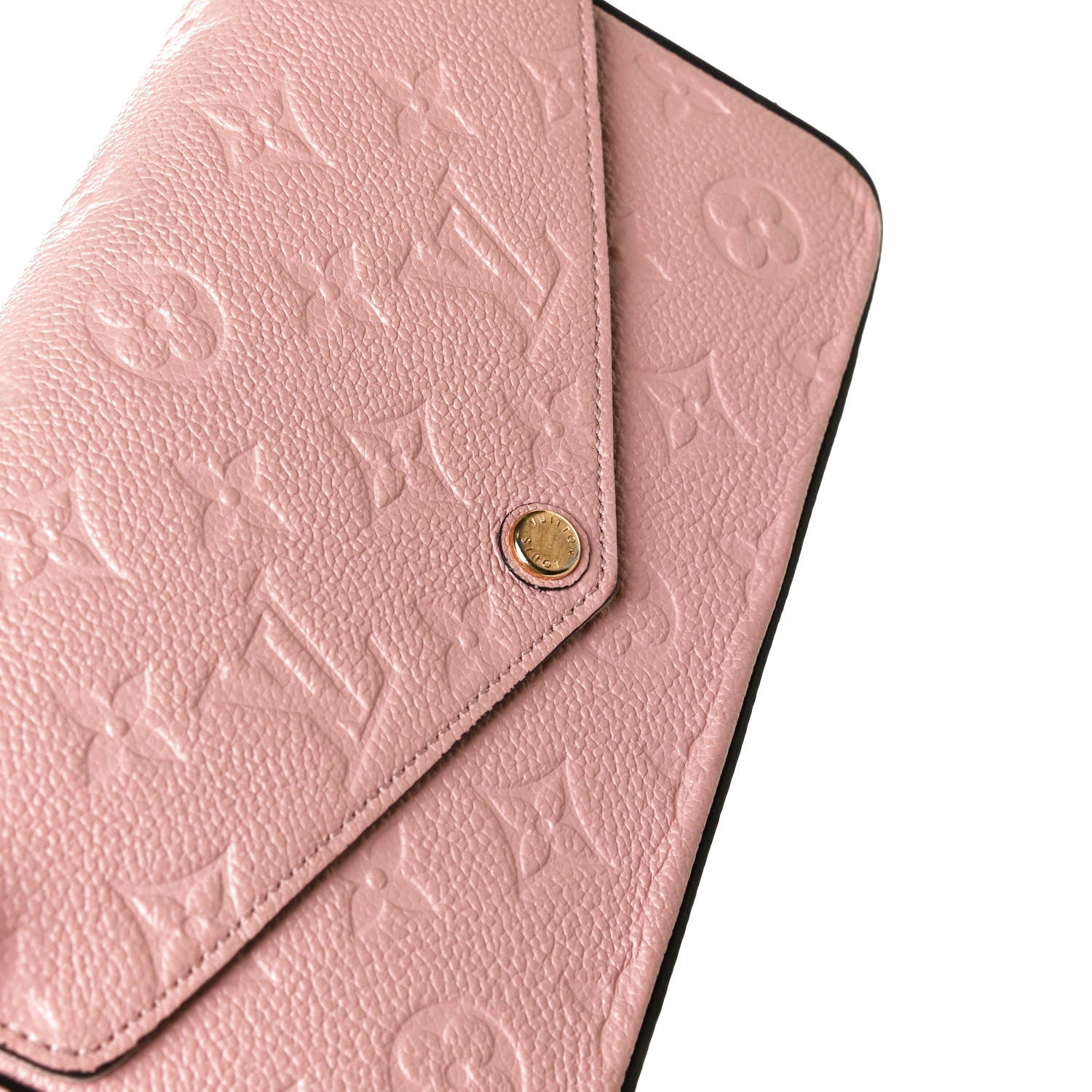 Louis Vuitton Empreinte Pochette Felicie Chain Wallet Rose Poudre 12 of 14