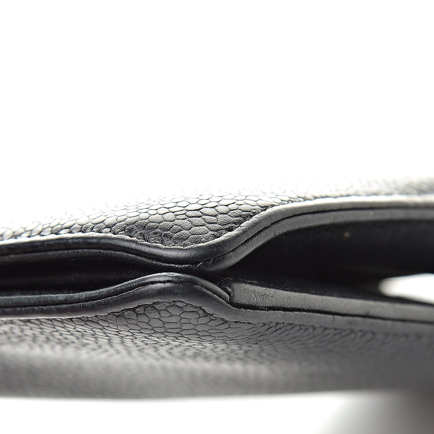 Chanel Caviar Timeless CC Yen Wallet Black 14 of 17