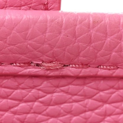 Marc Jacobs Grained Calfskin Small The Tote Bag Candy Pink 12 of 12