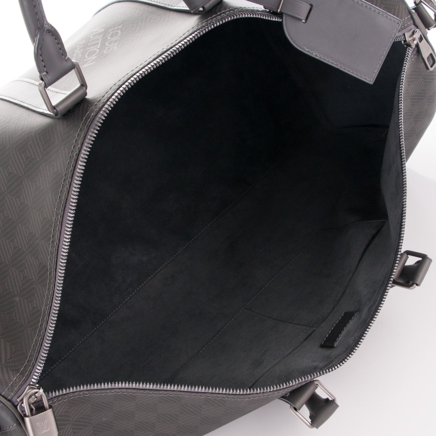 Damier Carbone Keepall Bandouliere 55