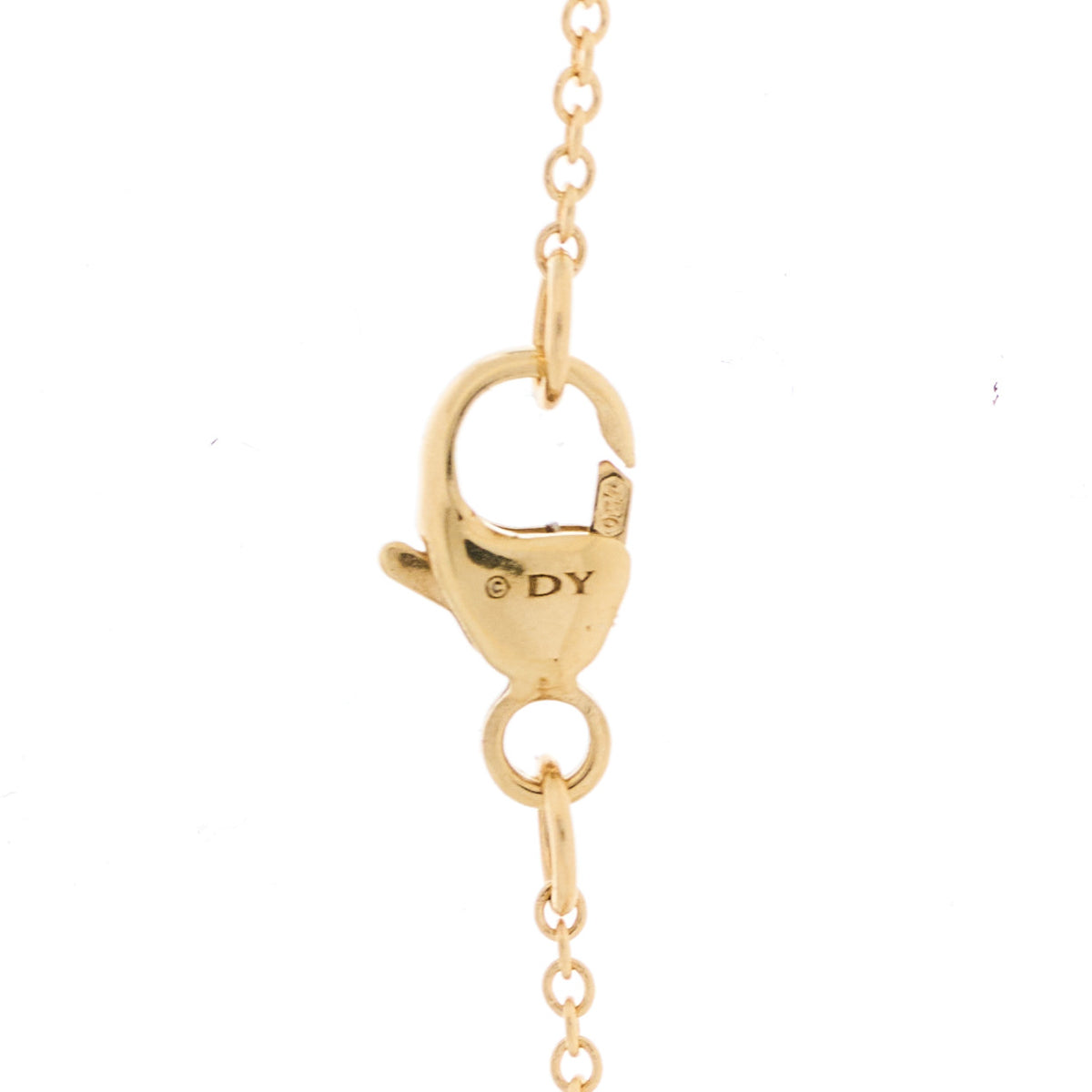 18K Yellow Gold Diamond Pink Moonstone 9mm Solari Pendant Necklace