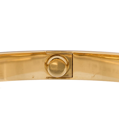 Cartier 18K Yellow Gold Brushed Finish LOVE Bracelet 17 6 of 9