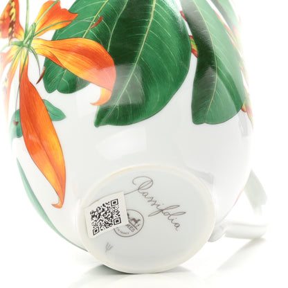Hermes Limoges Porcelain Passifolia Mug 4 of 10