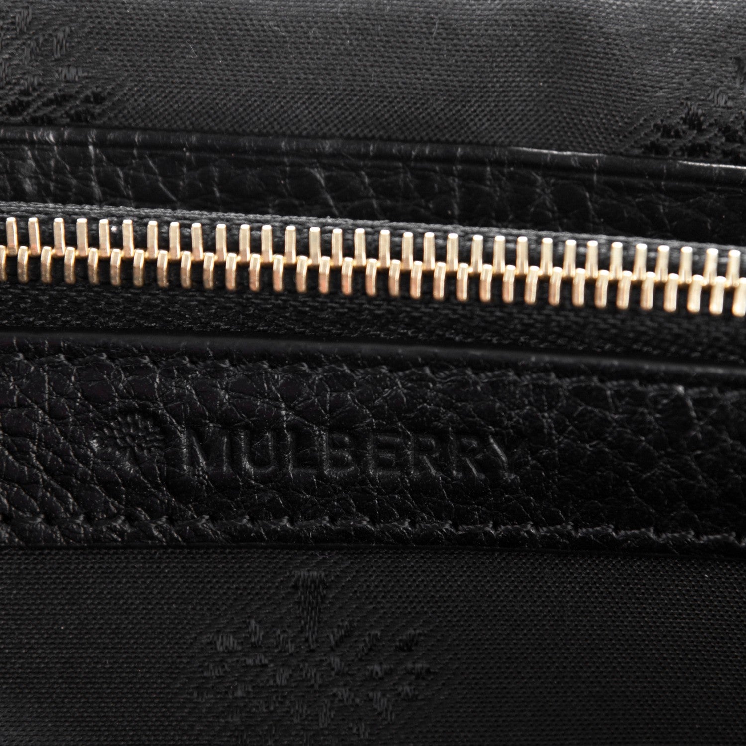Mulberry Grainy Leather Bayswater Wallet Black 6 of 6
