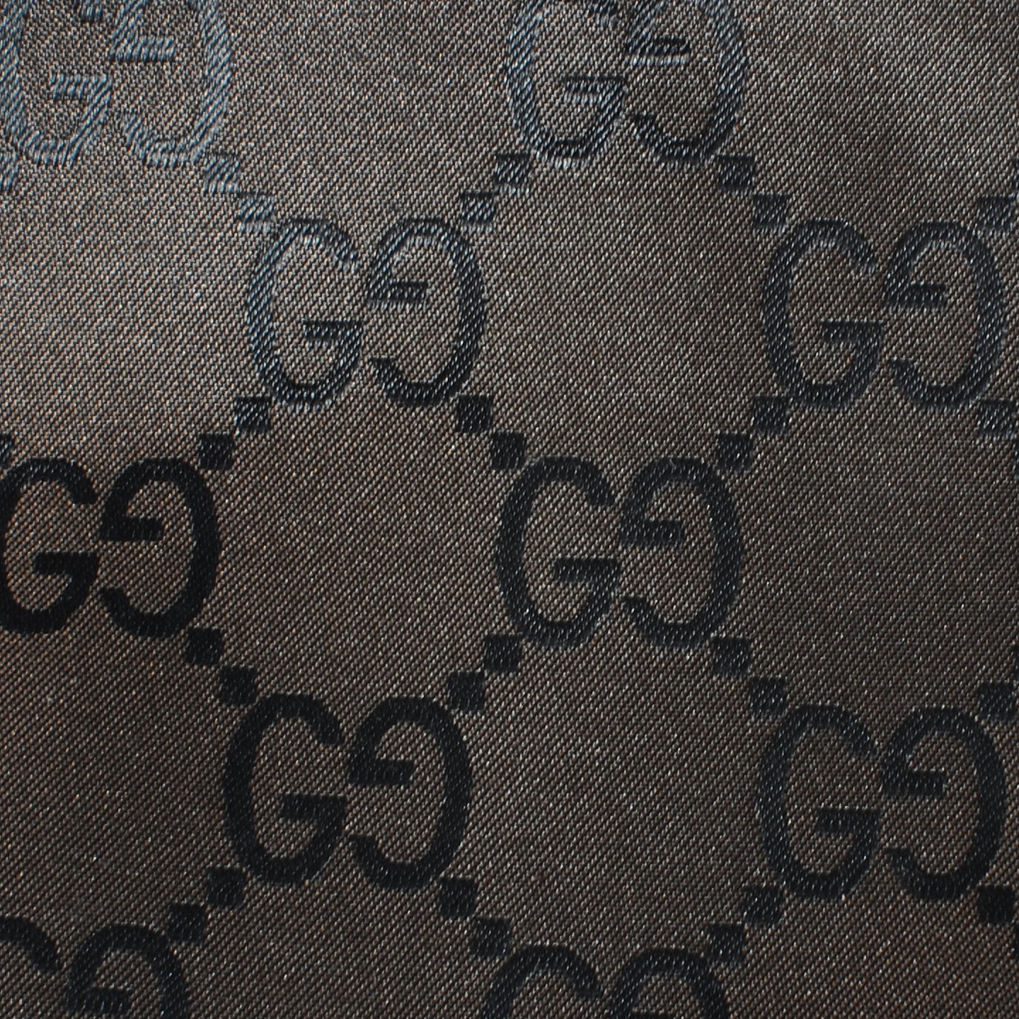 Nylon Monogram Medium Lightweight Suitcase Luggage Brown