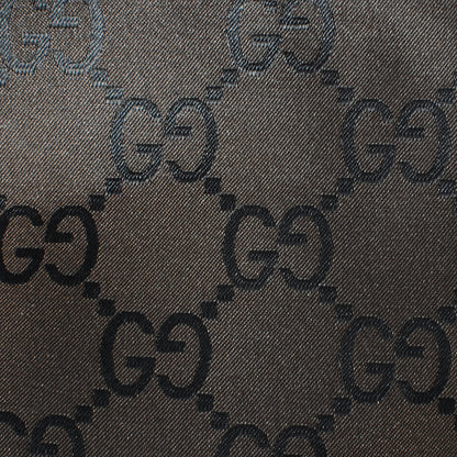 Gucci Nylon Monogram Medium Lightweight Suitcase Luggage Brown 11 of 11