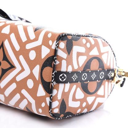 Louis Vuitton Monogram Giant Crafty Speedy Bandouliere 25 Creme Caramel 7 of 9