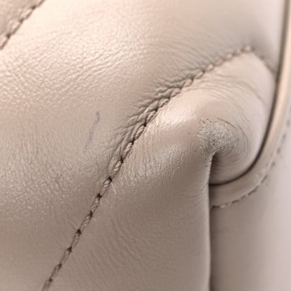 Saint Laurent Calfskin Y Quilted Monogram Toy Loulou Crossbody Bag Taupe 14 of 15