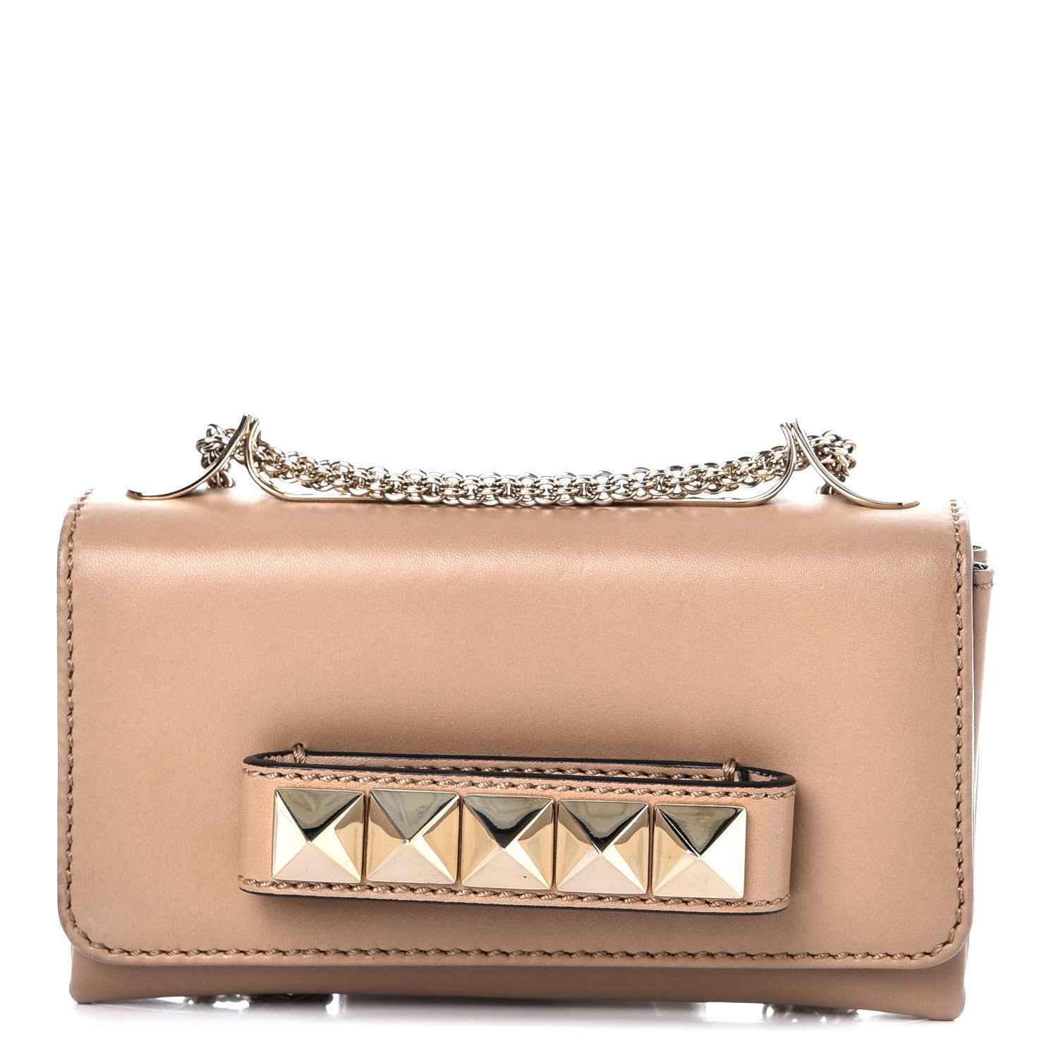 Valentino Garavani Nappa Mini Va Va Voom Shoulder Bag Alpaca 1 of 12