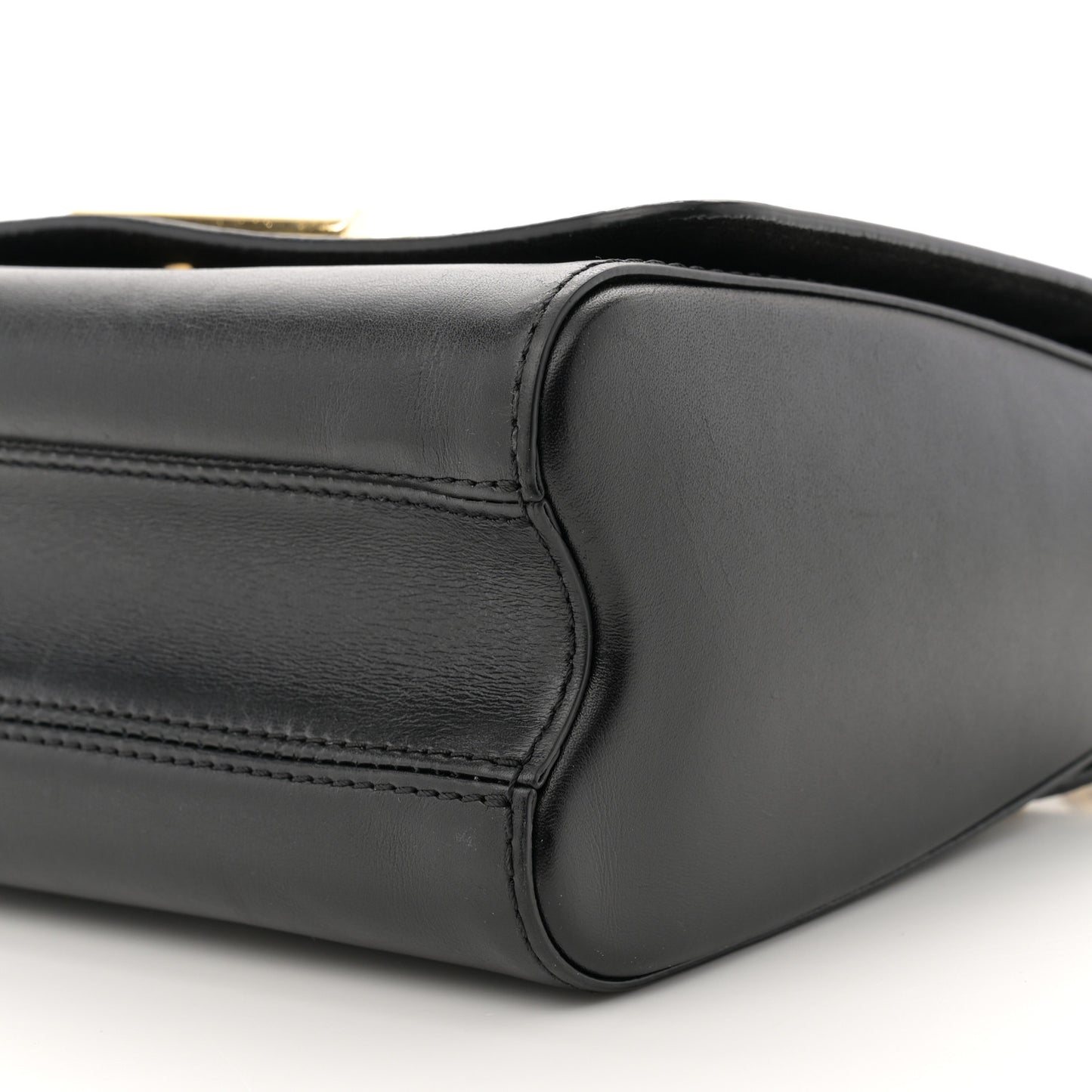 Calfskin Monogram Blossom Twist MM Black