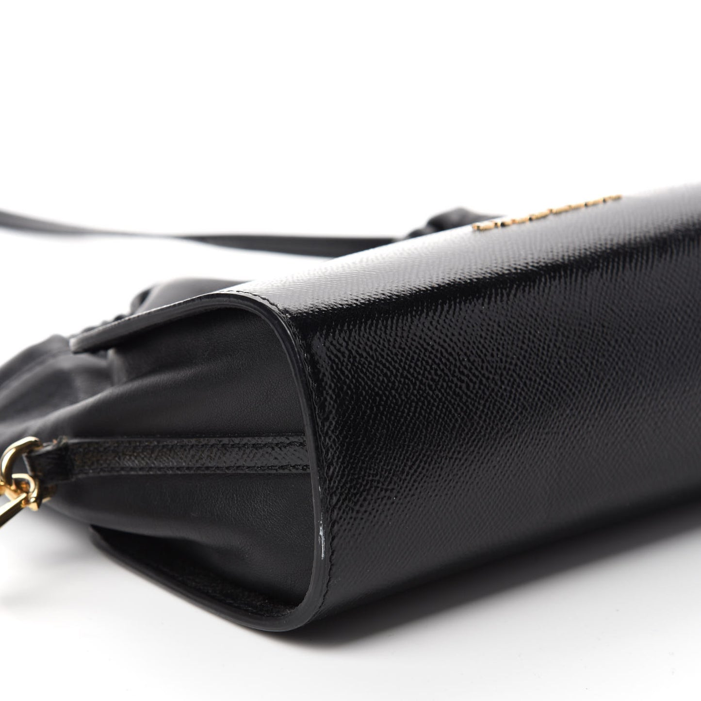 Grainy Calfskin Little Crush Black