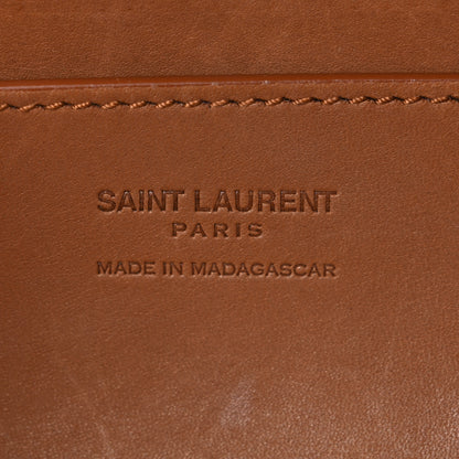 Saint Laurent Raffia Calfskin Monogram Medium Niki Chain Satchel 5 of 9
