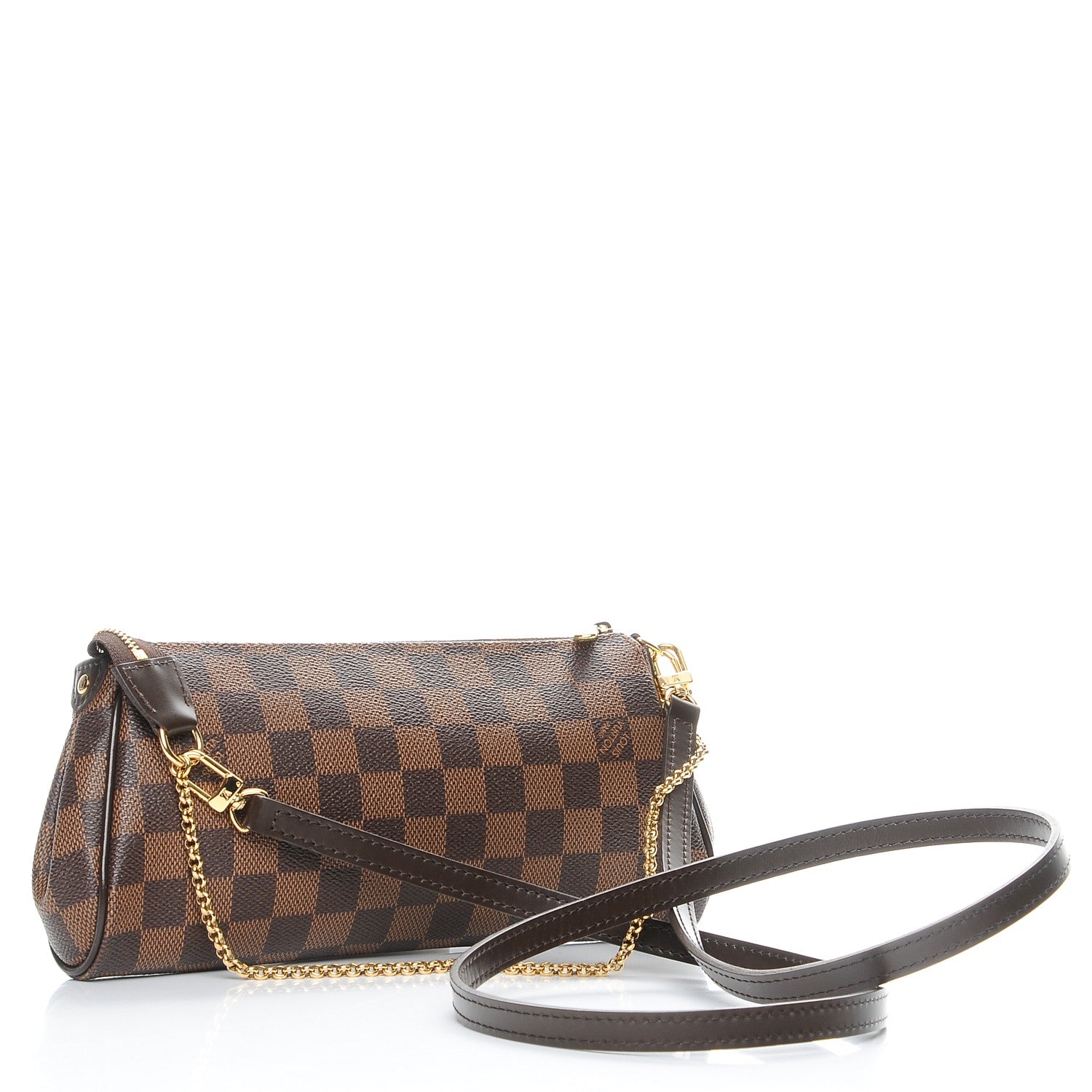 Louis Vuitton Damier Ebene Eva Clutch 3 of 7