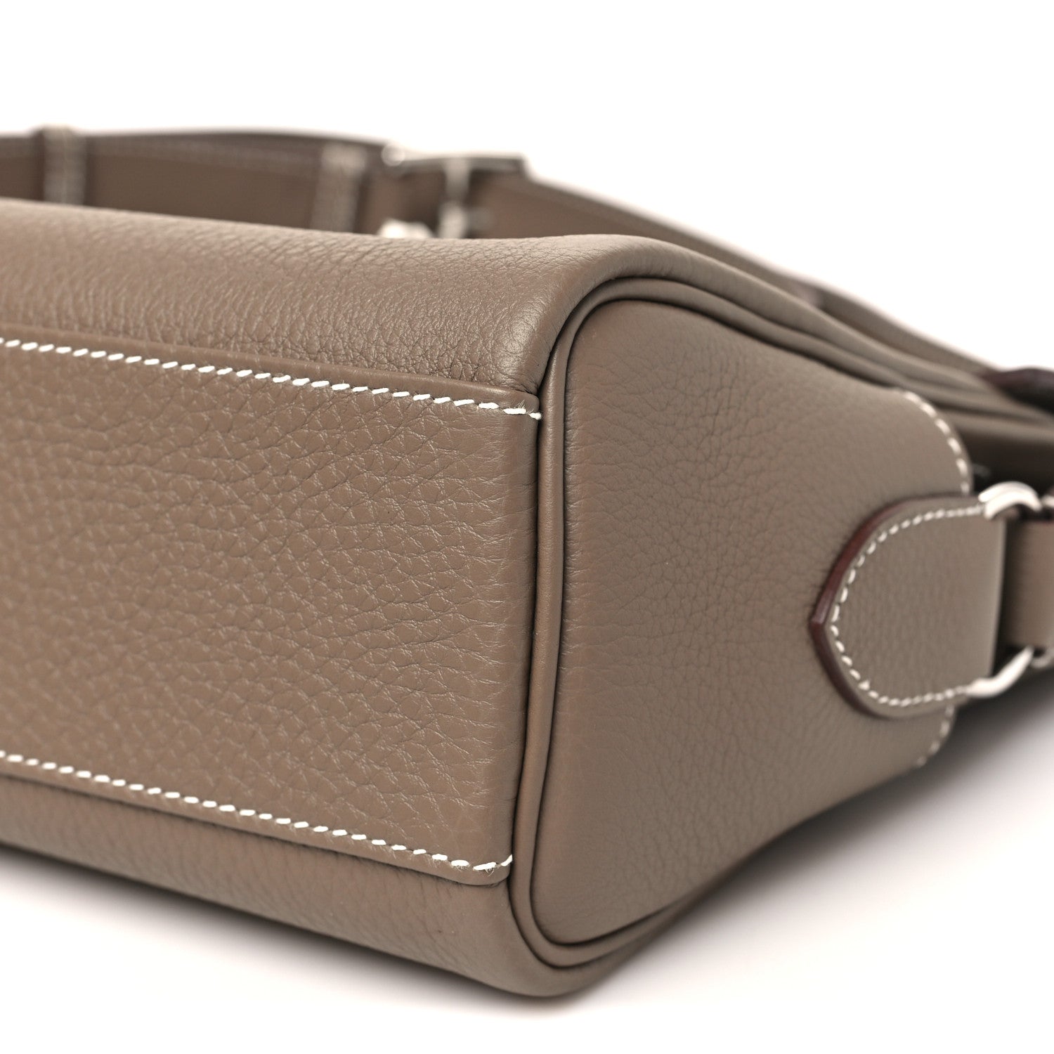 Hermes Togo Kelly Messenger PM Etoupe 10 of 11