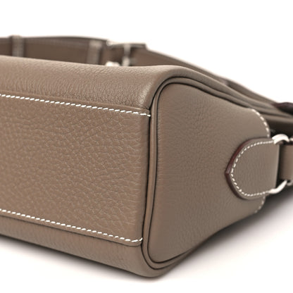 Hermes Togo Kelly Messenger PM Etoupe 10 of 11