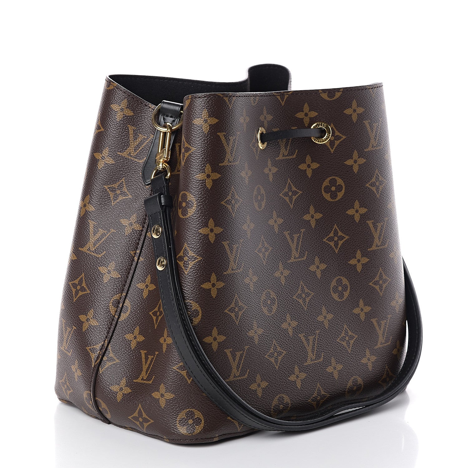 Louis Vuitton Monogram Neonoe MM Black 2 of 7