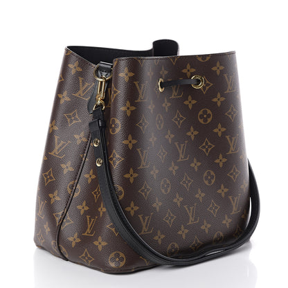 Louis Vuitton Monogram Neonoe MM Black 2 of 7