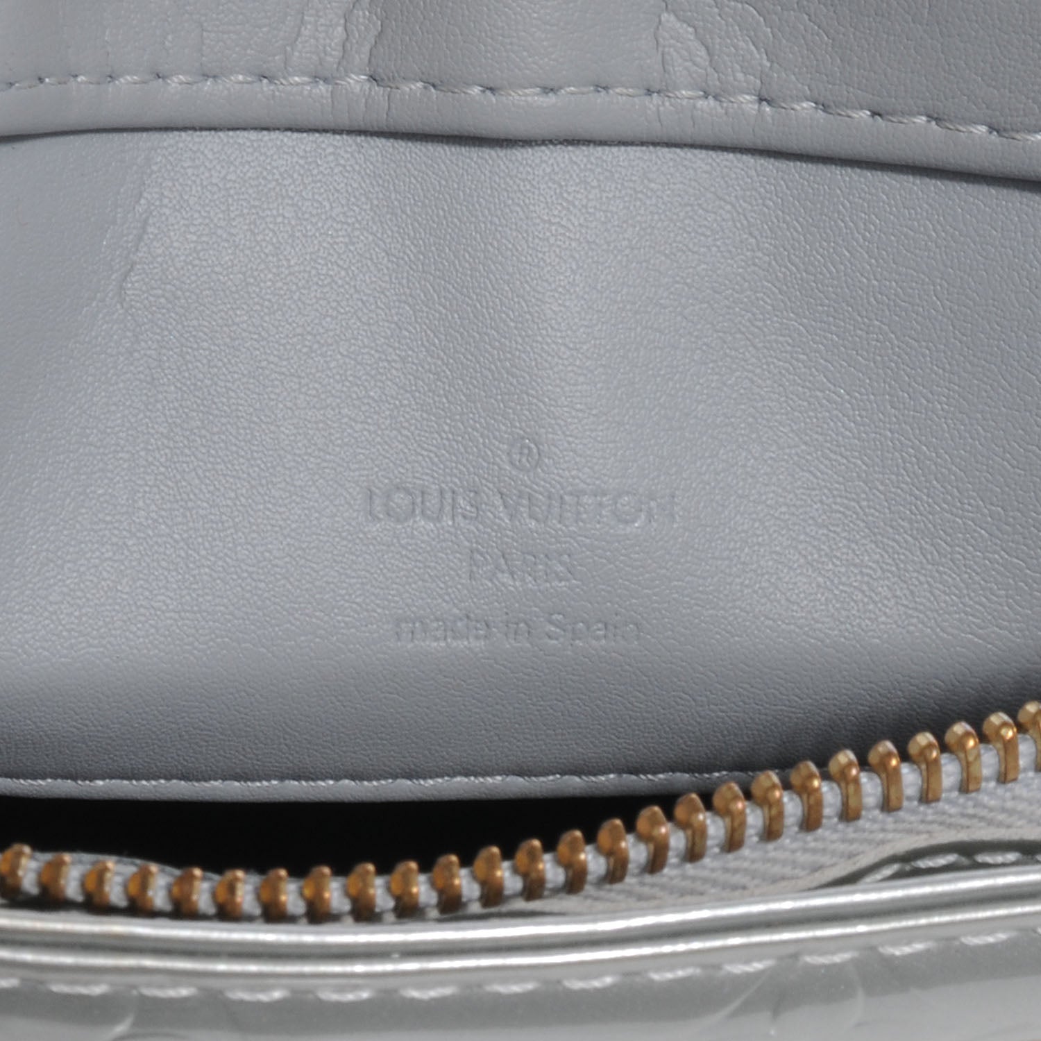 Louis Vuitton Vernis Houston Silver 6 of 7