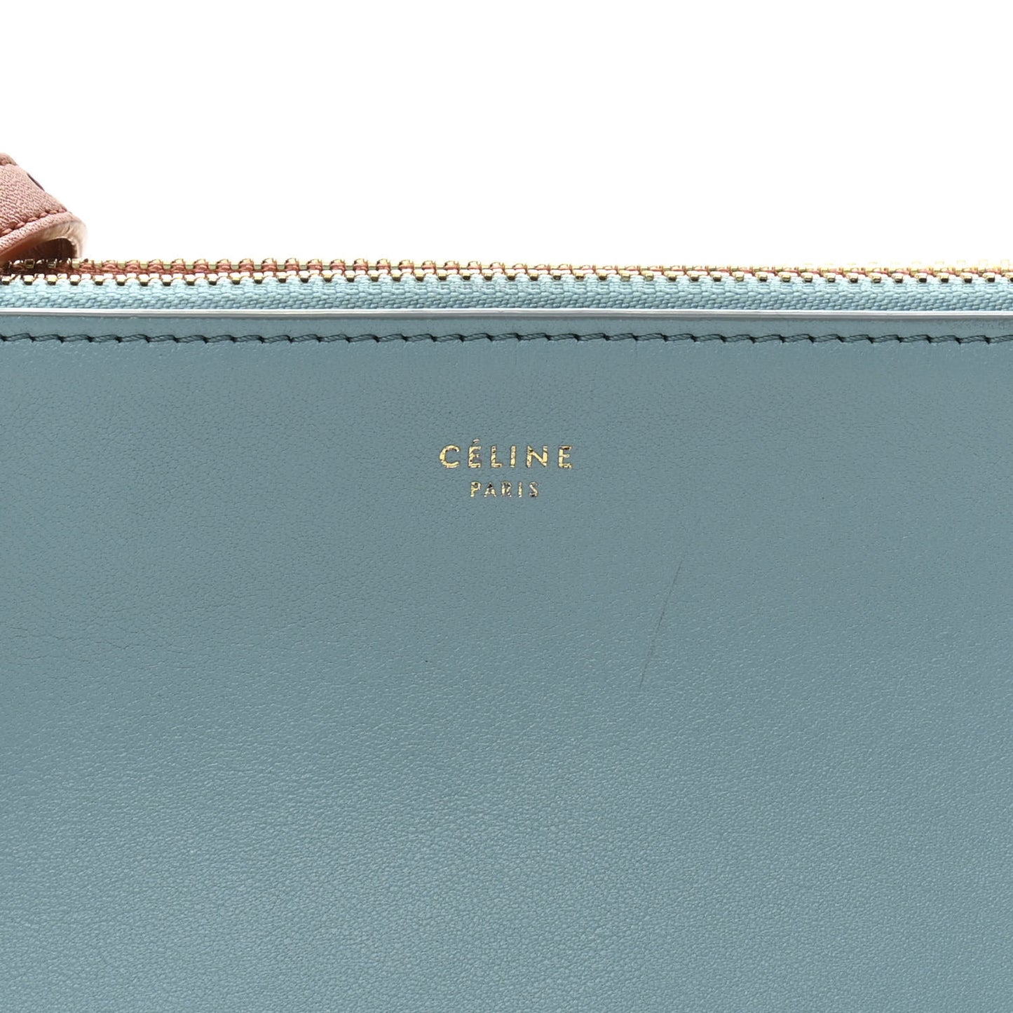 Lambskin Small Multicolor Trio Crossbody Bag Antarctic