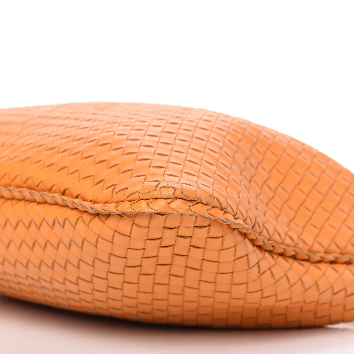 Bottega Veneta Nappa Intrecciato Large Veneta Hobo Orange 7 of 10