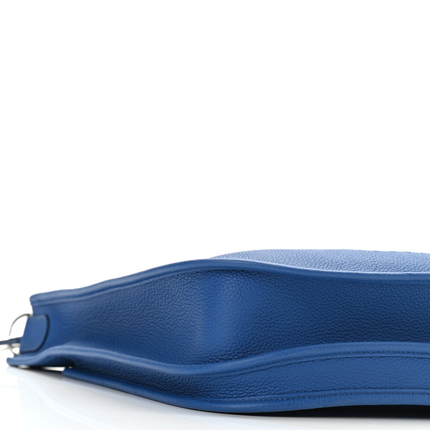 Hermes Taurillon Clemence Evelyne III PM Bleu Zellige 9 of 10