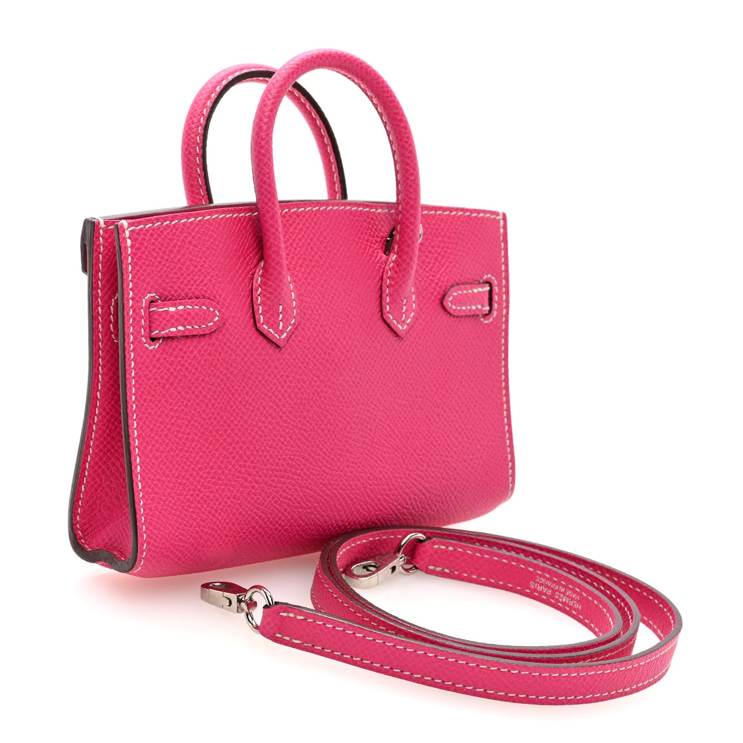 Epsom Micro Birkin 15 Rose Tyrien