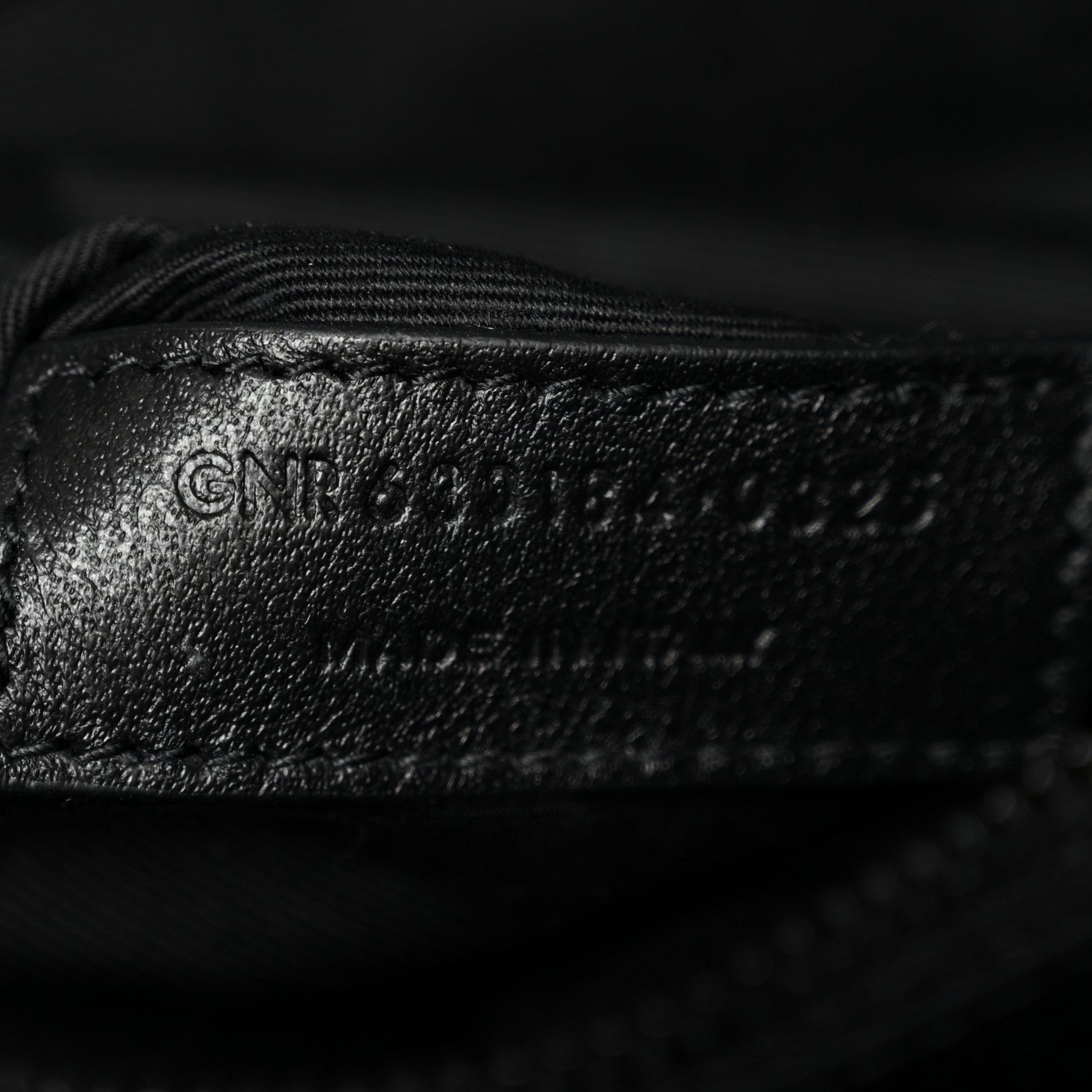 Saint Laurent Crinkled Calfskin Matelasse Monogram Medium Niki Chain Satchel Black 7 of 11
