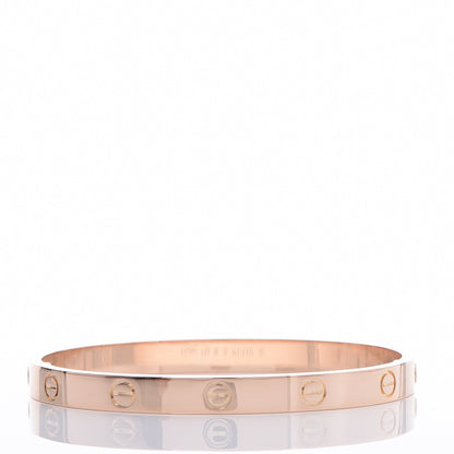 Cartier 18K Pink Gold LOVE Bracelet 18 3 of 7