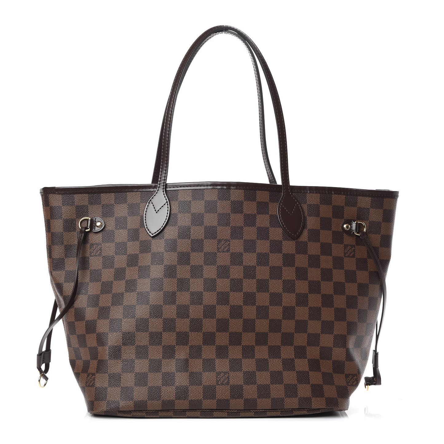Damier Ebene Neo Neverfull MM Rose Ballerine