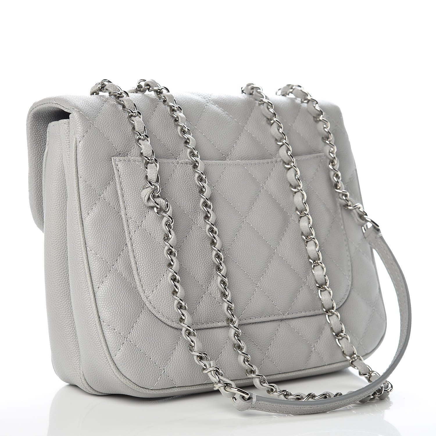 Chanel Caviar Quilted Medium Urban Companion Flap Grey 4 of 10