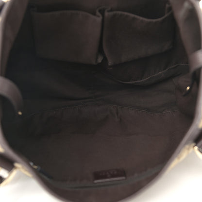 Gucci Monogram Medium Abbey Shoulder Bag Dark Brown 5 of 13