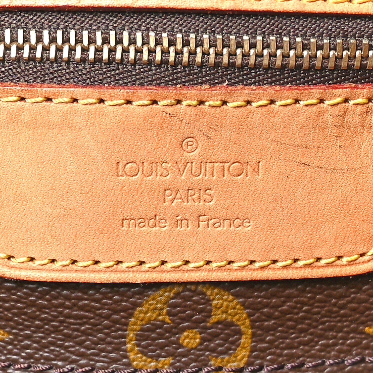 Louis Vuitton Monogram Sac Shopping Tote 6 of 12
