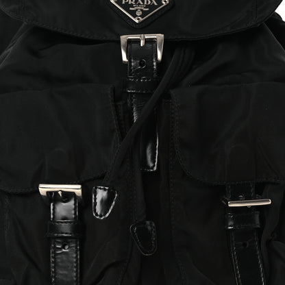 Prada Tessuto Nylon Saffiano Small Backpack Black 8 of 12