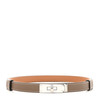 Hermes Epsom Kelly Belt Etoupe 1 of 3