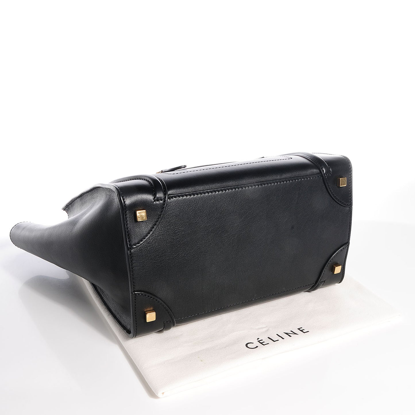 Smooth Calfskin Mini Luggage Black