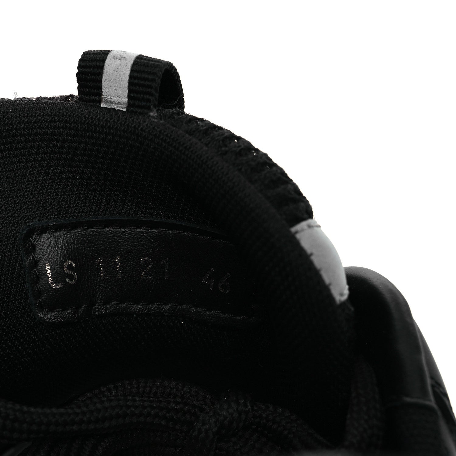 Christian Dior Technical Mesh Calfskin Mens B22 Sneakers 46 Black 10 of 14