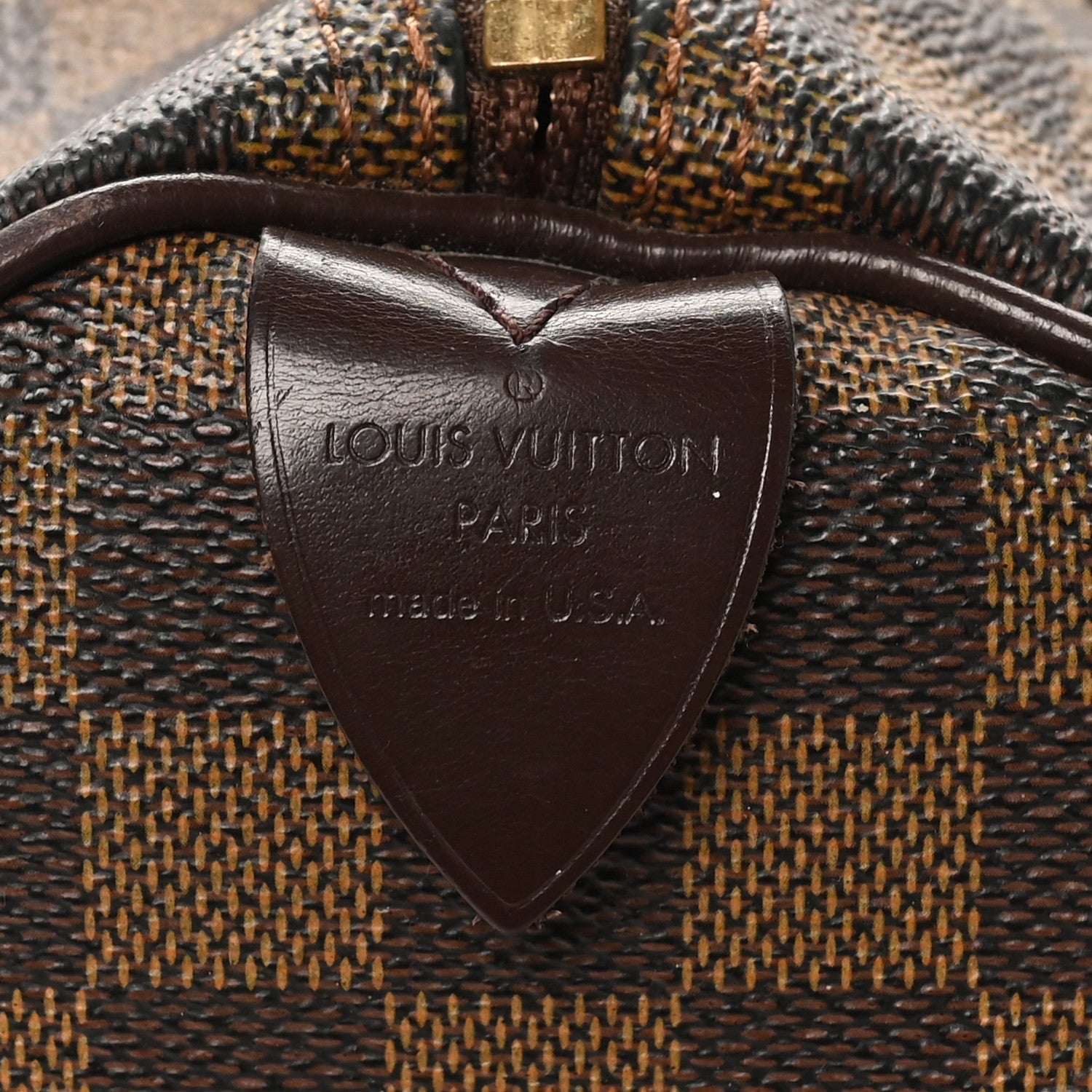 Louis Vuitton Damier Ebene Speedy 30 6 of 10