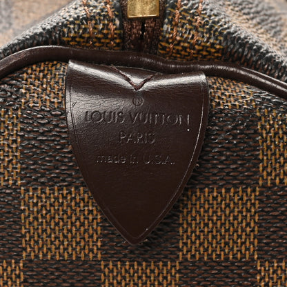 Louis Vuitton Damier Ebene Speedy 30 6 of 10