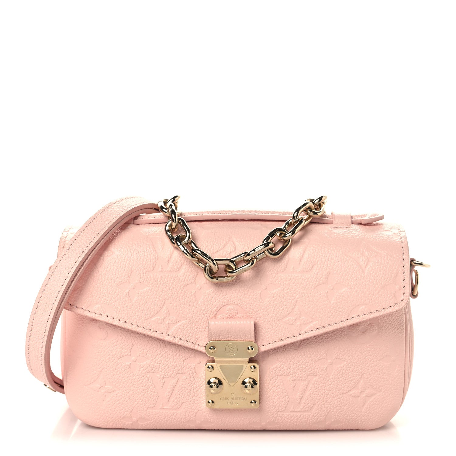 Louis Vuitton Empreinte Pochette Metis East West Pink Opale 1 of 9